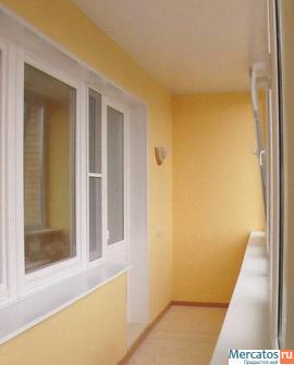 Качественная ОБШИВКА БАЛКОНОВ, помещений, саун. Качество, опыт. 3